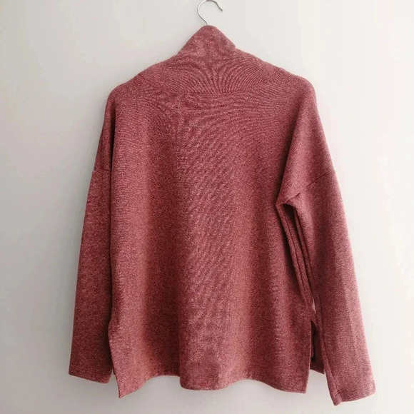 Arc'teryx Laina Cowl Neck Sweater in Heathered Rust Medium - Picture 3 of 16